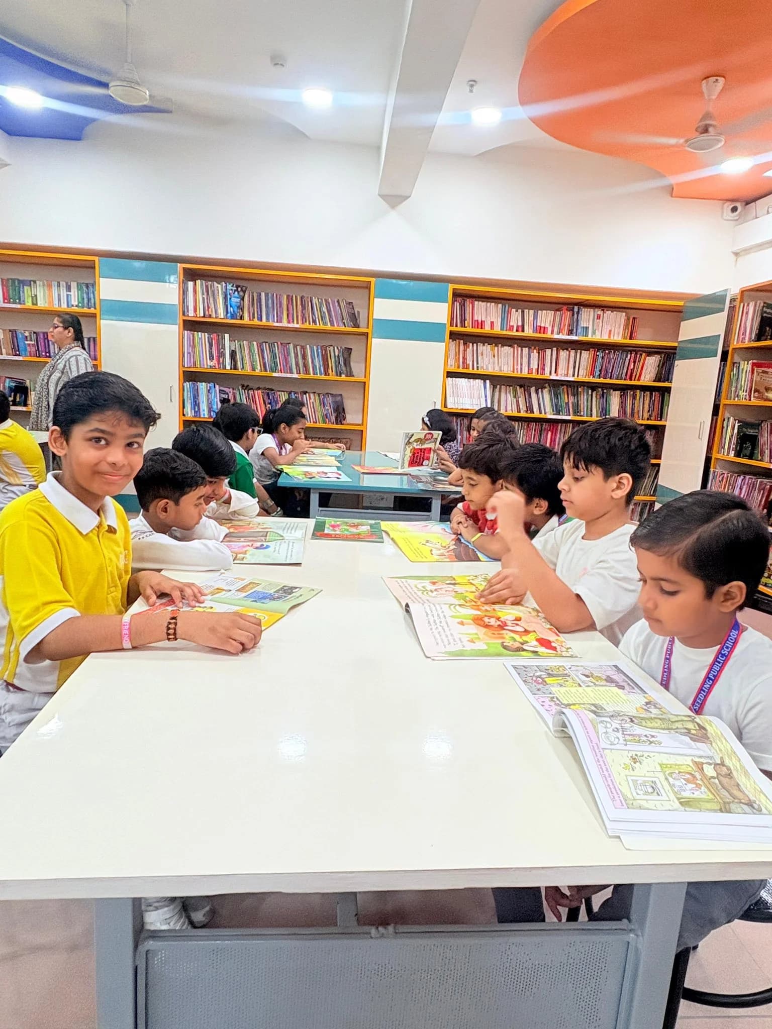 Students in a Seedling School classroom